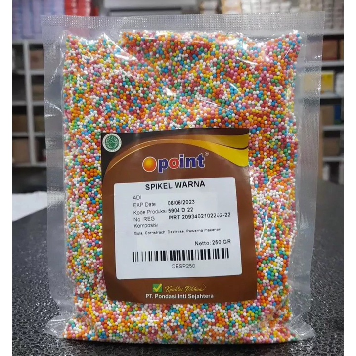 

POINT SUGAR SPRINKLE 1 KG, 250G