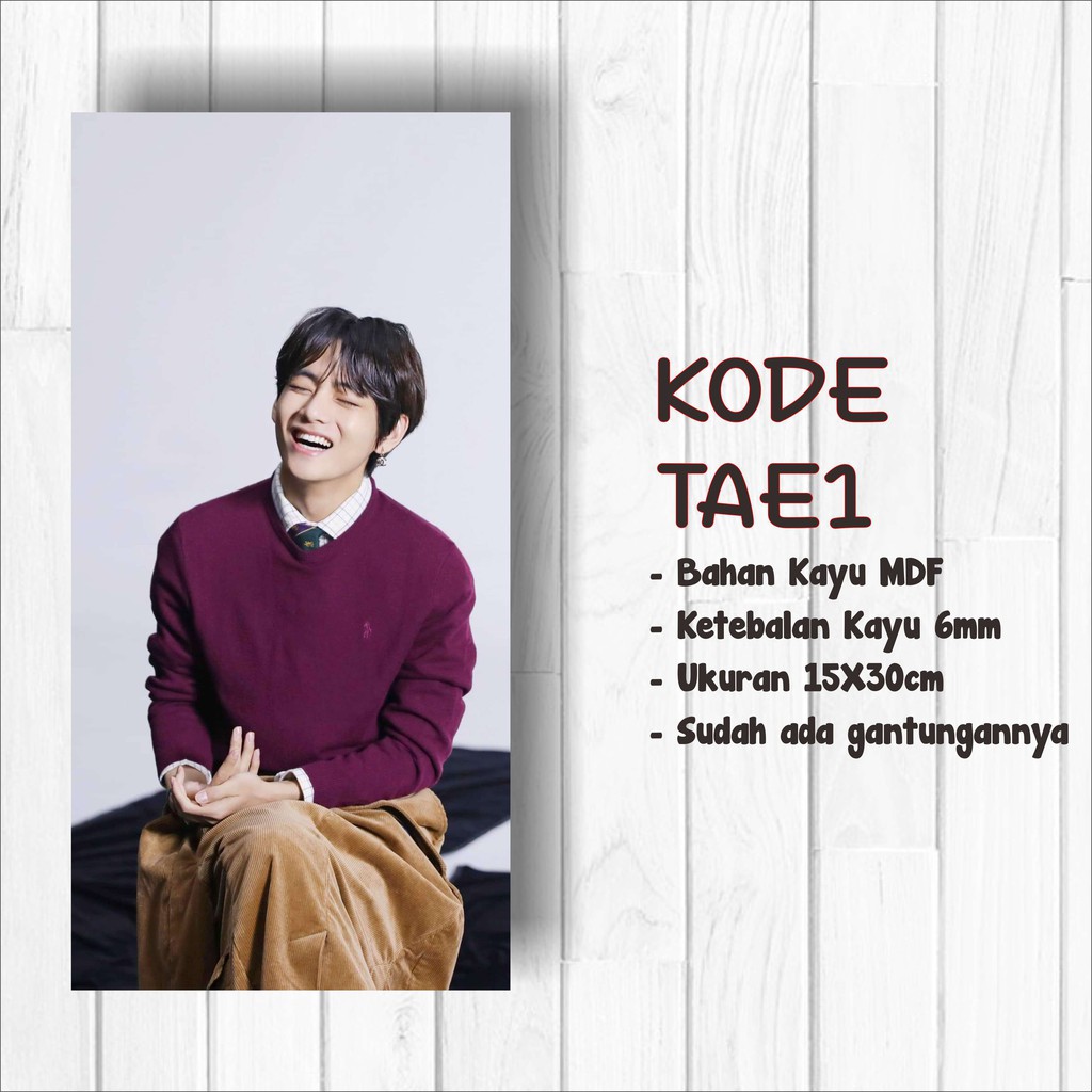 WALLDECOR BTS TAEHYUNG (V)