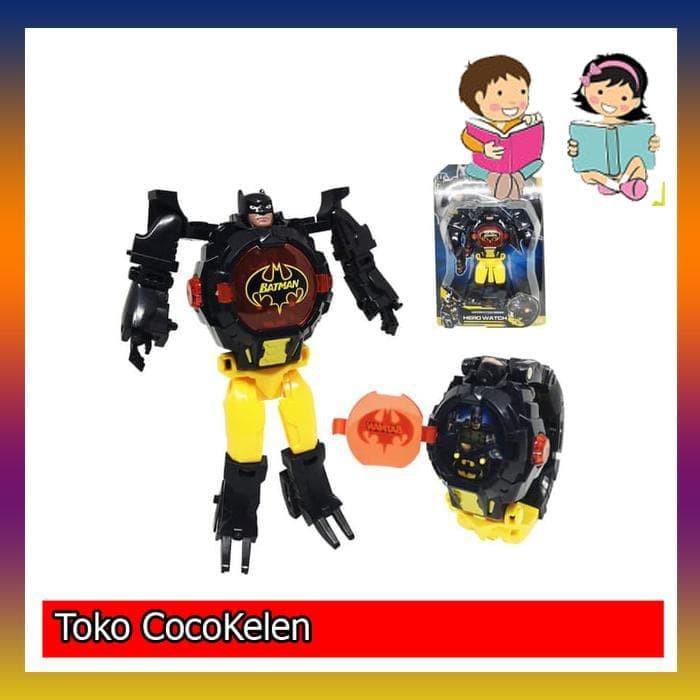 JAM TANGAN ROBOT ULTRAMAN  BATMAN