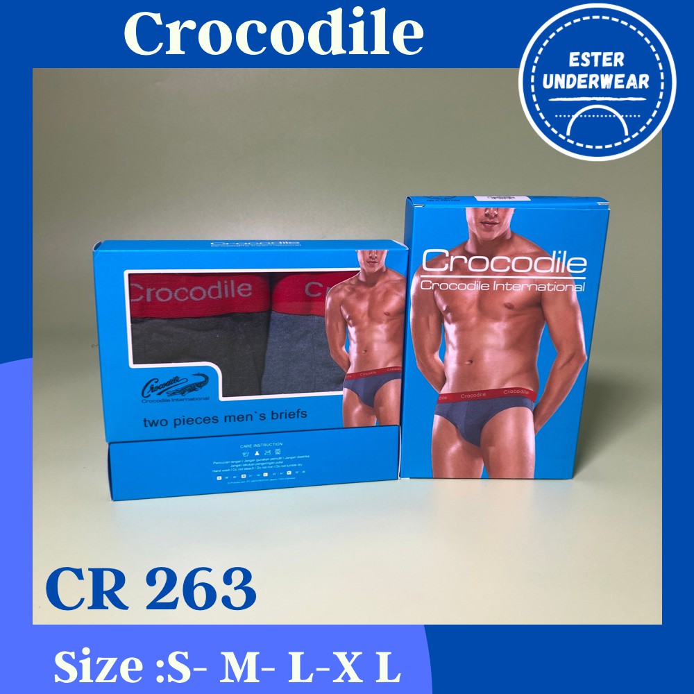 Celana Dalam Pria CROCODILE CR 263 ISI-2 PCS