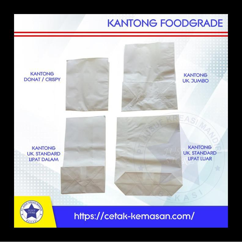 

UPDATE! PAPERBAG KANTONG MAKANAN SNACK JAMUR CRISPY DONAT CHICKEN ISI 300 PCS MURAH