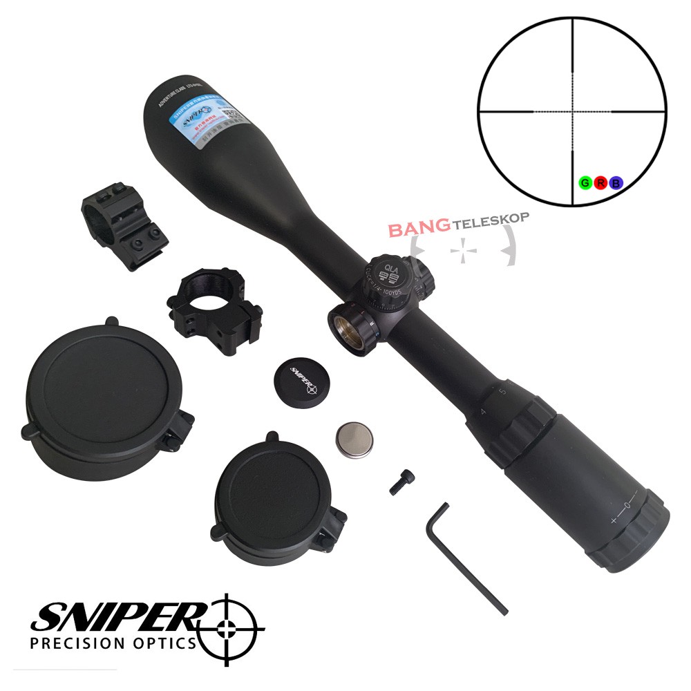 TELESCOPE TELESKOP SNIPER LT 3-9X50L