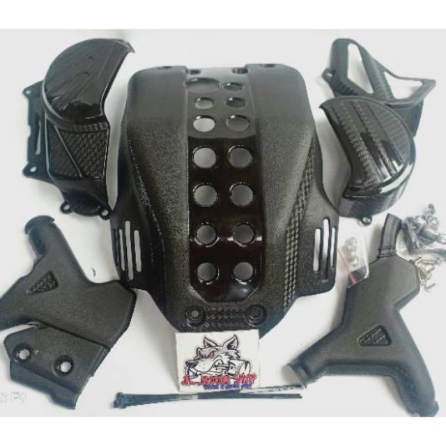 Cover Pelindung Mesin Block Rangka CRF150 L KLX D-Tracker Tutup Engine Cover Block Rangka CRF 150 L