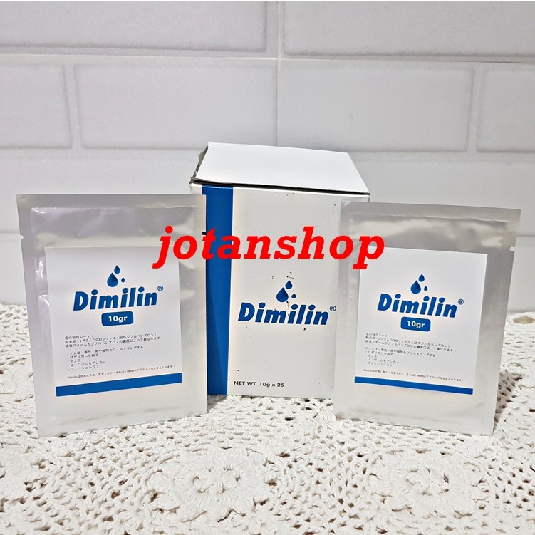 Original Dimilin 10gr 10 Gr Obat Anti Kutu Jarum Parasit Ikan Hias Koi Koki import