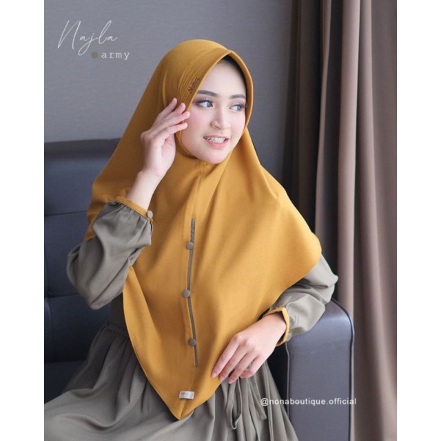 READY NAJLA DRESS SET by Nonaboutique - Matterial Zara Crepe Premium