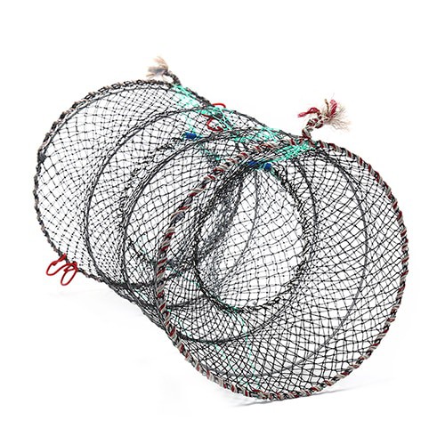 New Round Fishing Net Lobster Crab Crawfish Shrimp Trap Cage Fishing Keep Net