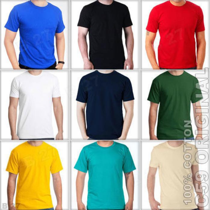 C59 Original K4 Size-S Kaos Distro Polos Katun