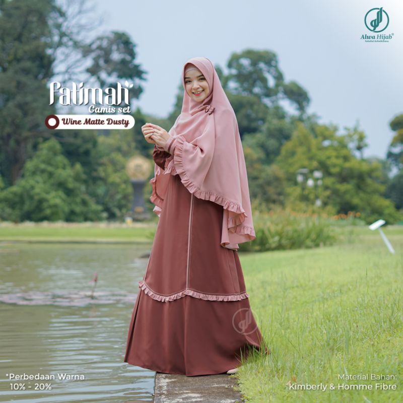 FATIMAH GAMIS SET KHIMAR || ALWA HIJAB