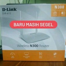 ROUTER WIRELESS D-LINK DIR 612 PUTIH NEW MASIH SEGEL DUS