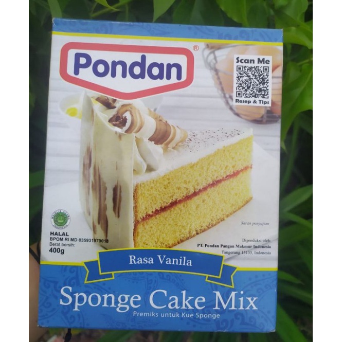 

PONDAN SPONGE CAKE MIX (COKLAT,VANILA,PANDAN)
