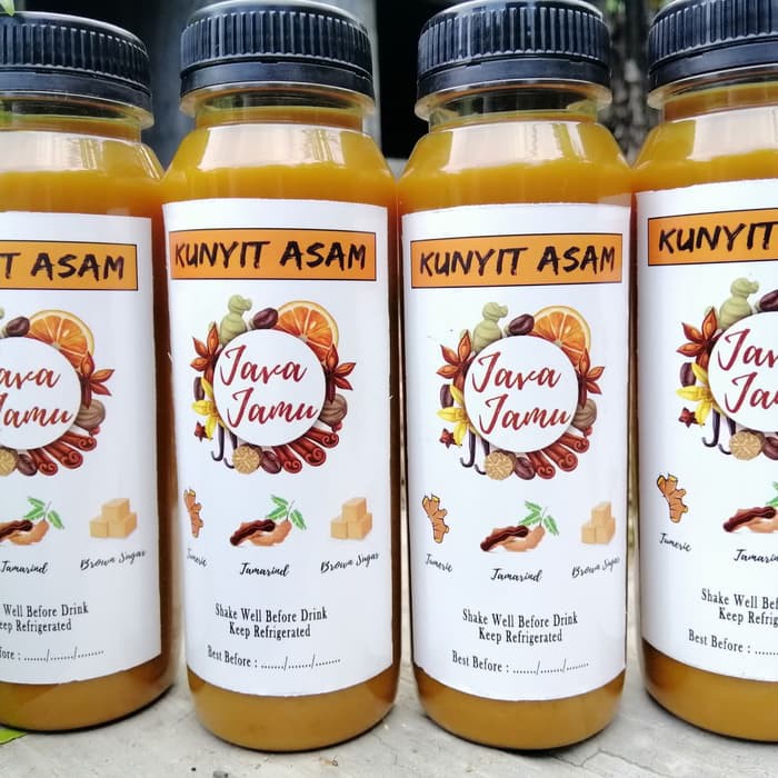 

JAMU KUNYIT ASAM | KUNYIT ASEM | KUNIR ASAM 250ML