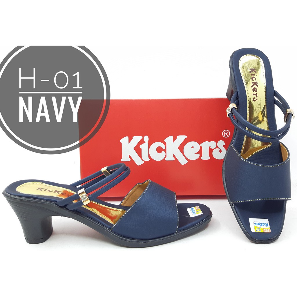 Sandal High Heels Kickers Wanita Kode H-01