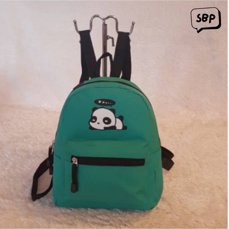 COD Ransel mini - tas ransel kecil Motif Panda Tas Sekolah Tk Paud SBP