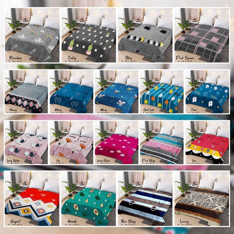 PM selimut bahan lembut harga murah MURAH