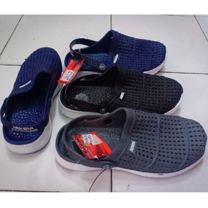  Sandal  Slop Karet  Pria  NewEra Sandal  Bakpao Shopee Indonesia