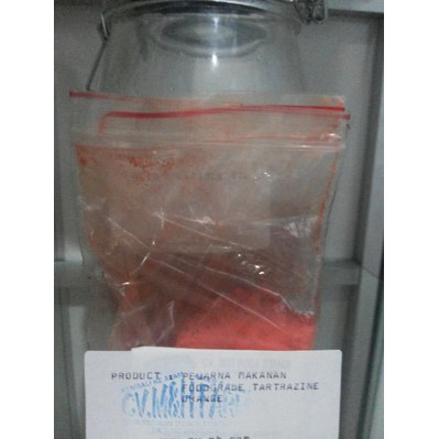 

PEWARNA MAKANAN FOODGRADE TARTRAZINE ORANGE/YELLOW