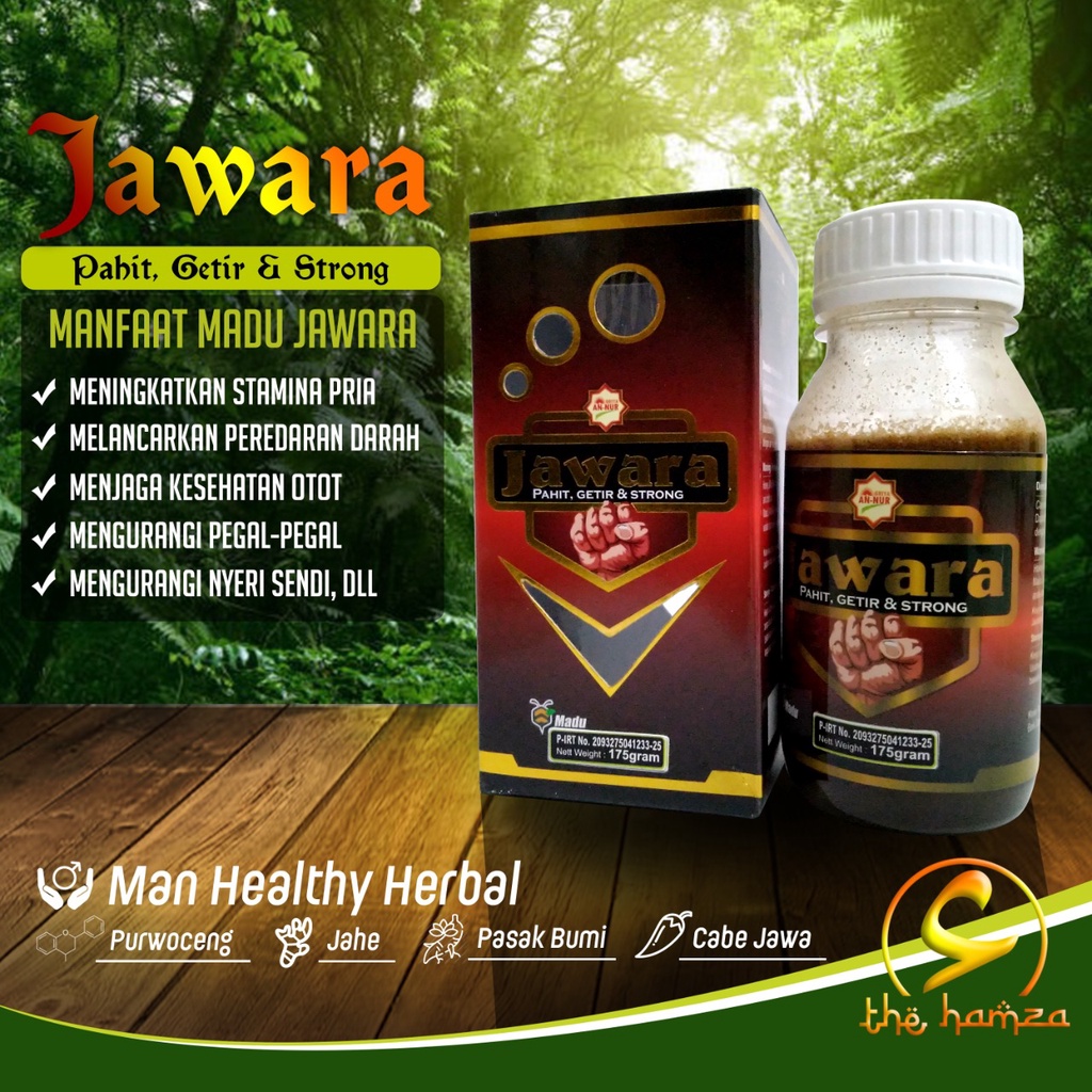 Madu Jawara Super Obat Kuat Herbal Alami Asli Kesehatan Pria Dewasa-1