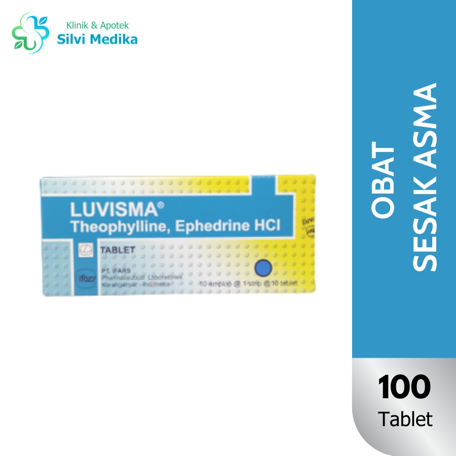Luvisma Tablet (Obat Asma) PERBOX