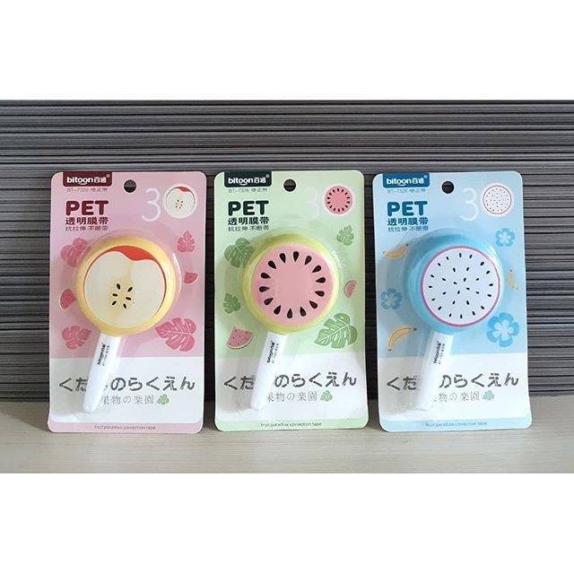 

Correction tape fruits