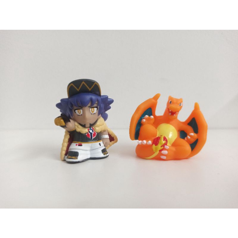 Pokemon Figure Leon Charizard Figure Finger Doll Leon Charizard