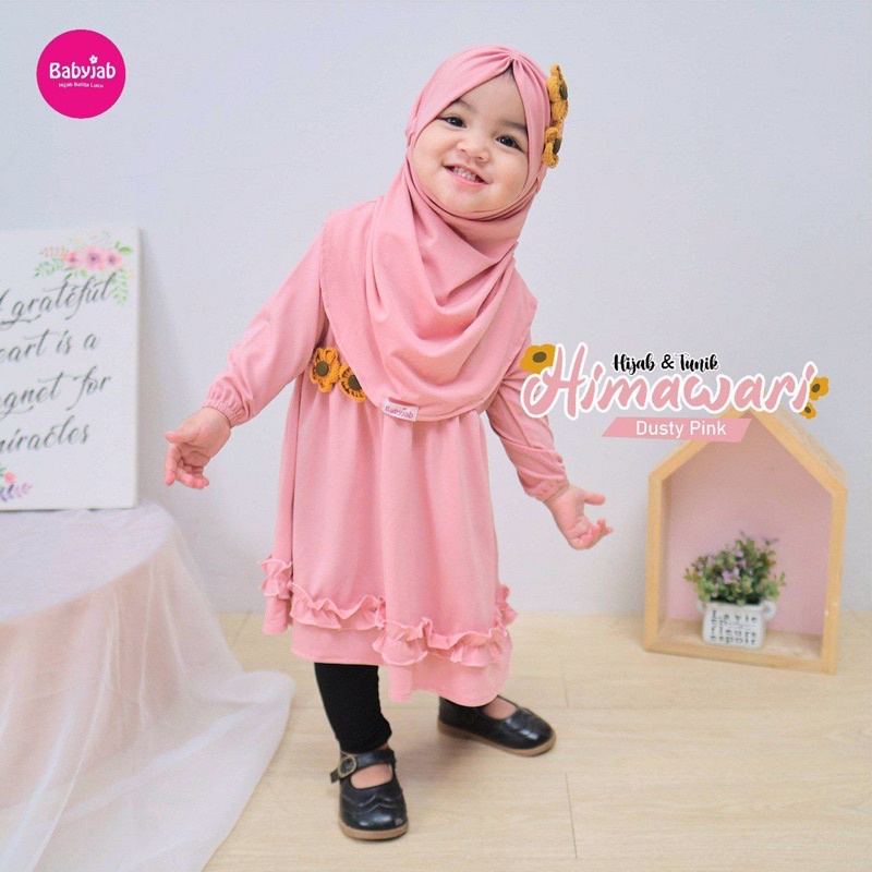tunik himawari babyjab / tunik anak lucu / tunik anak lengan panjang