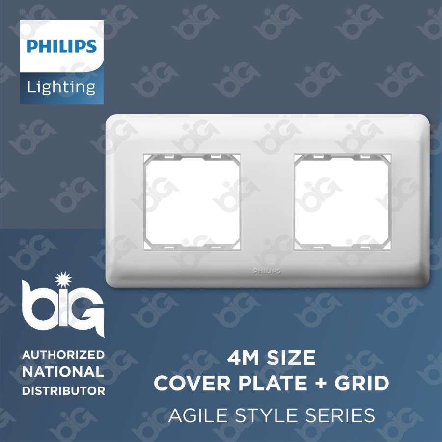 PHILIPS Agile Style 4M Size Cover Plate Agile Style Modular