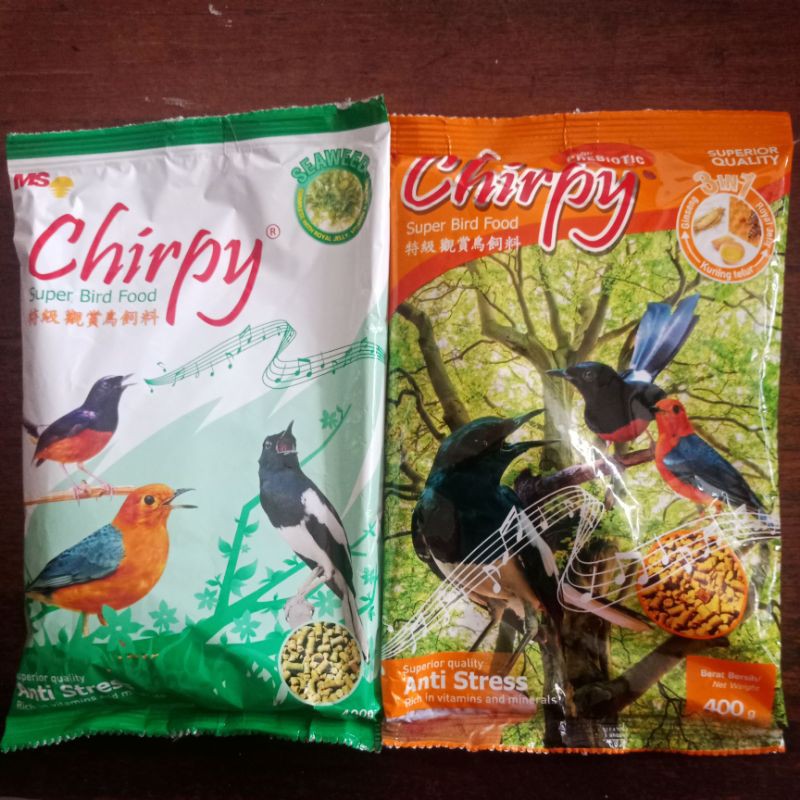 Chirpy 3in1 / Seaweed (rumput laut) 400gr