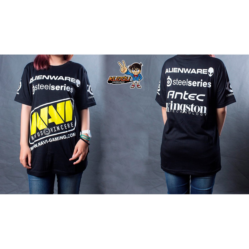 Tshirt Gamer NAVI Team Black