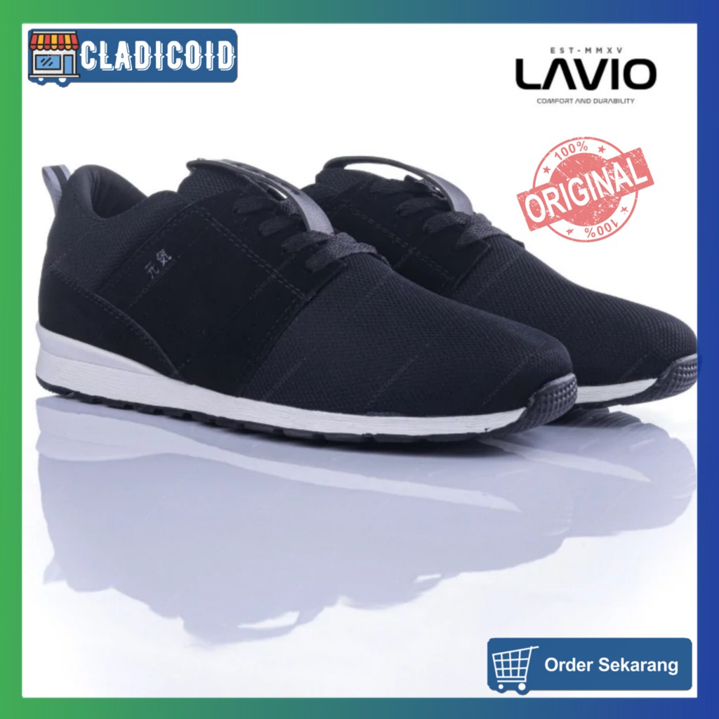 Sepatu Sneakers Casual Running Model Sporty Santai Stylish Lavio Genki Original Sepatu Pria Terbaru