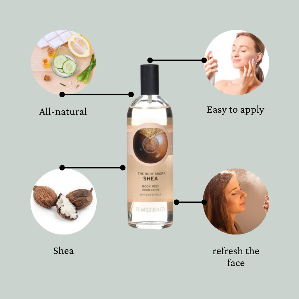 The Body Shop - Body Mist 100ml Shea