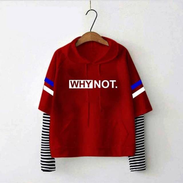 Fourfashion WHY NOT HOODIE Combi Spandek Salur SWEATER