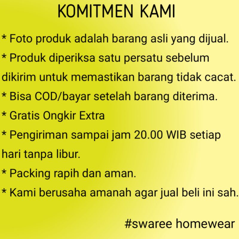 Daster Remaja Kekinian Baju Wanita Murah Terbaru