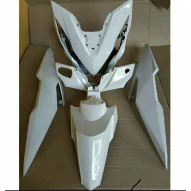 FULL BODY ALUS BEAT ECO/ ESP NEW PUTIH // COVER BODY ALUS BEAT ESP.  NEW . ECO