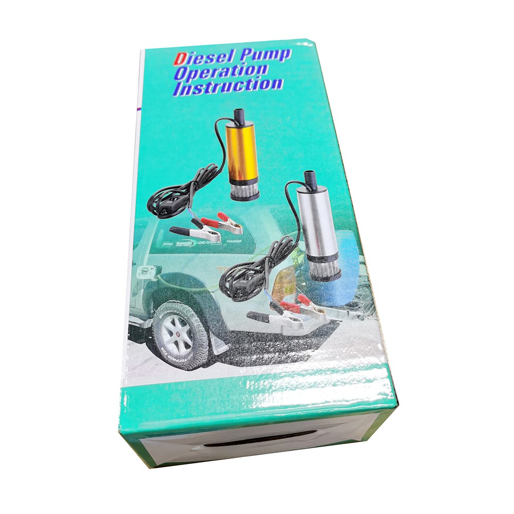Pompa Transfer Oli Bensin Mobil Elektrik 12V - CT - OMHZCHGD Golden