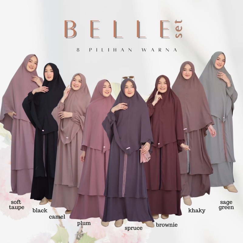 BELLE SET BY SHAHIA SYARI