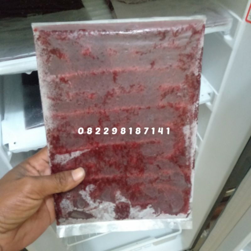 Cabek/Cacing Beku/Cacing beku 1kg Bloodworm