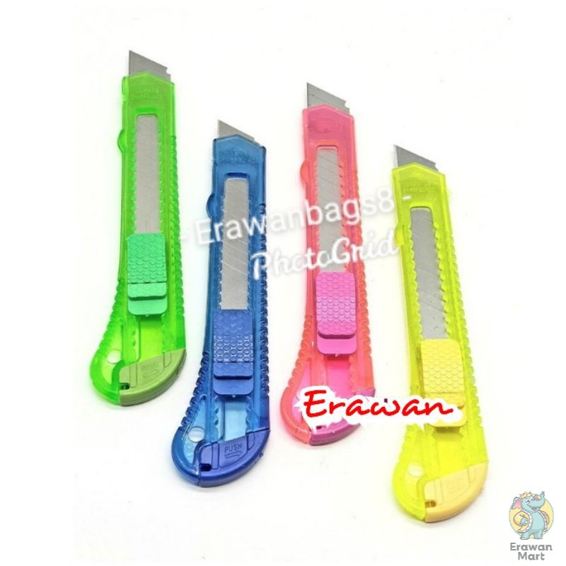 

COD - PISAU CUTTER SERBAGUNA / PISAU CUTTER BESAR HARGA PER 1 PCS PISAU KERTAS