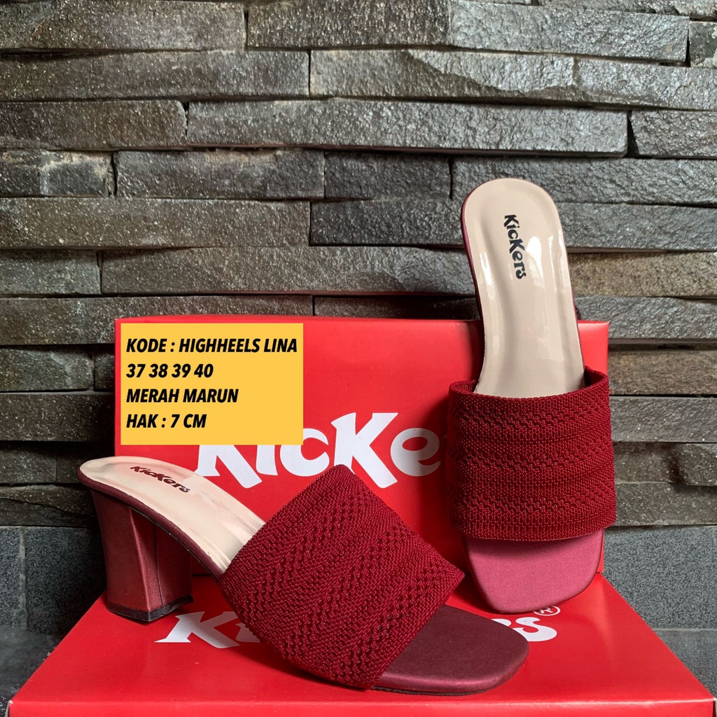 SANDAL HIGHHEELS SLOP RAJUT CEWEK JELLY TERLARIS MASA KINI POPULER HIGHHEELS LINA Sepatu Heels Wanita Selop Formal Cantik Nyaman Sepatu Selop Rajut Hak Tahu Sepatu Sandal Heels Rajut Selop Wanita/Sandal Dixie Rajut/Sendal Selop Kokop Rajut