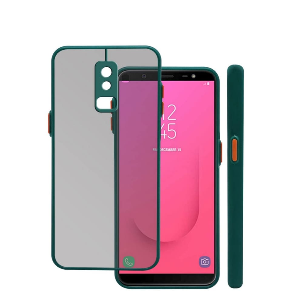 CASE MATTE SAMSUNG GALAXY A6 PLUS TRANSPARAN FUZE MACARON MY CHOICE - FA
