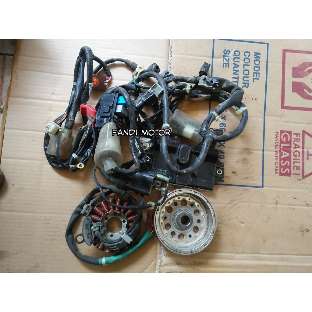 Acg starter pengapian full set kabel body ecu cdi beat fi f1 esp k81 iss non iss