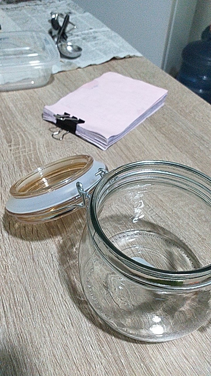 Hermetico Jar 500 Ml Tutup Warna | Toples Kaca Tutup Kait | Jar Kaca