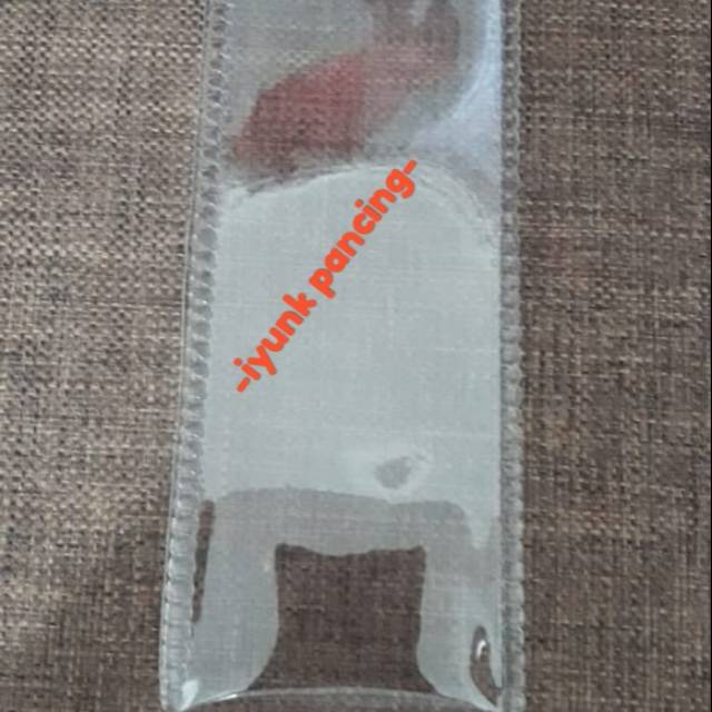 

Plastik pembungkus packing metal jig 5cm x 20cm isi 100 lembar