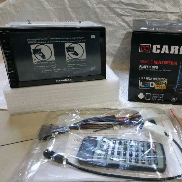 HEAD UNIT DOUBLE DIN CARMAN 6,95 IINCH
