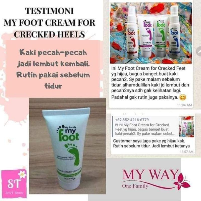 My Way My Foot Cream for Cracked Heel