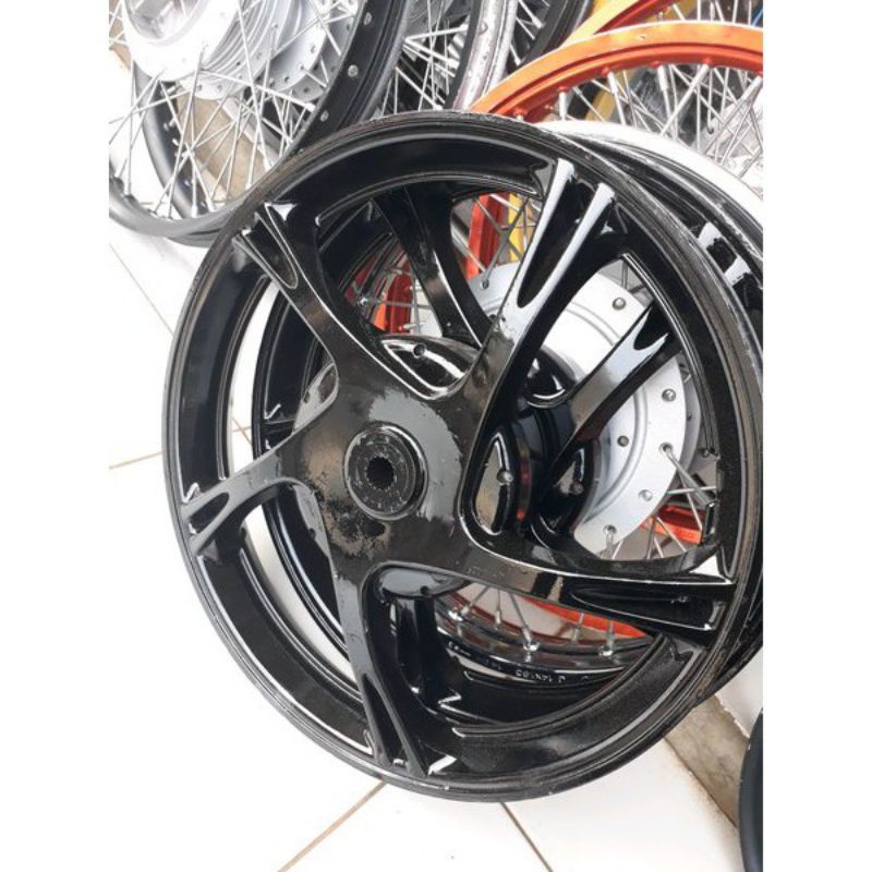velg belakang mio ori second mio sporty smile soul karbu fino karbu