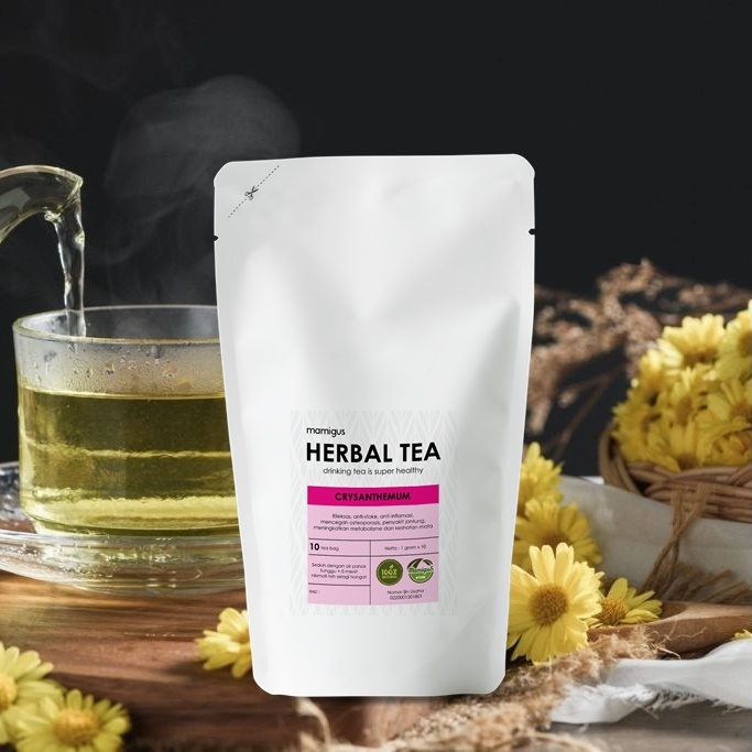 

TEH CELUP BUNGA KRISAN / Crysanthemum / Crysant / Teh herbal Alami Premium