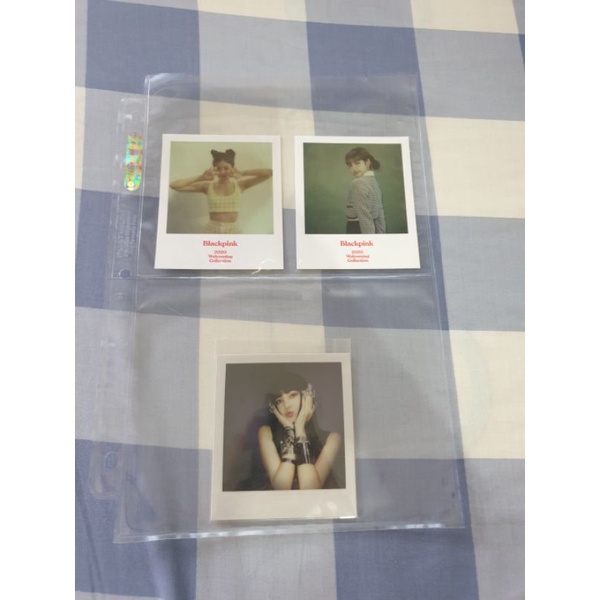 blackpink welcoming collection 2020 photocard polaroid