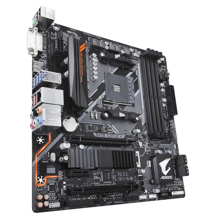 Motherboard Gigabyte B450 Aorus M