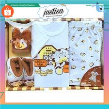 Promo !! KIDDY BABY-BABY SET GIFT SET BAYI KADO BAYI MURAH VARIASI COKLAT