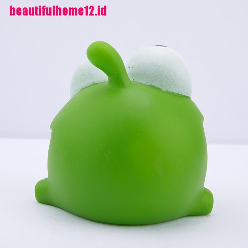 【beautifulhome12.id】Rope Frog Vinyl Rubber Games Doll OM NOM Candy Gulping Monster Toys Figure